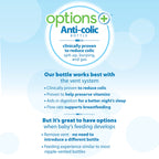 Dr. Brown’s Anti-Colic Options+ Wide-Neck Sippy Bottle Starter Kit, 9oz/270mL,