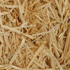 FloraCraft Decorative Straw Bale 9.5 Inch x 12 Inch x 24 Inch Natural