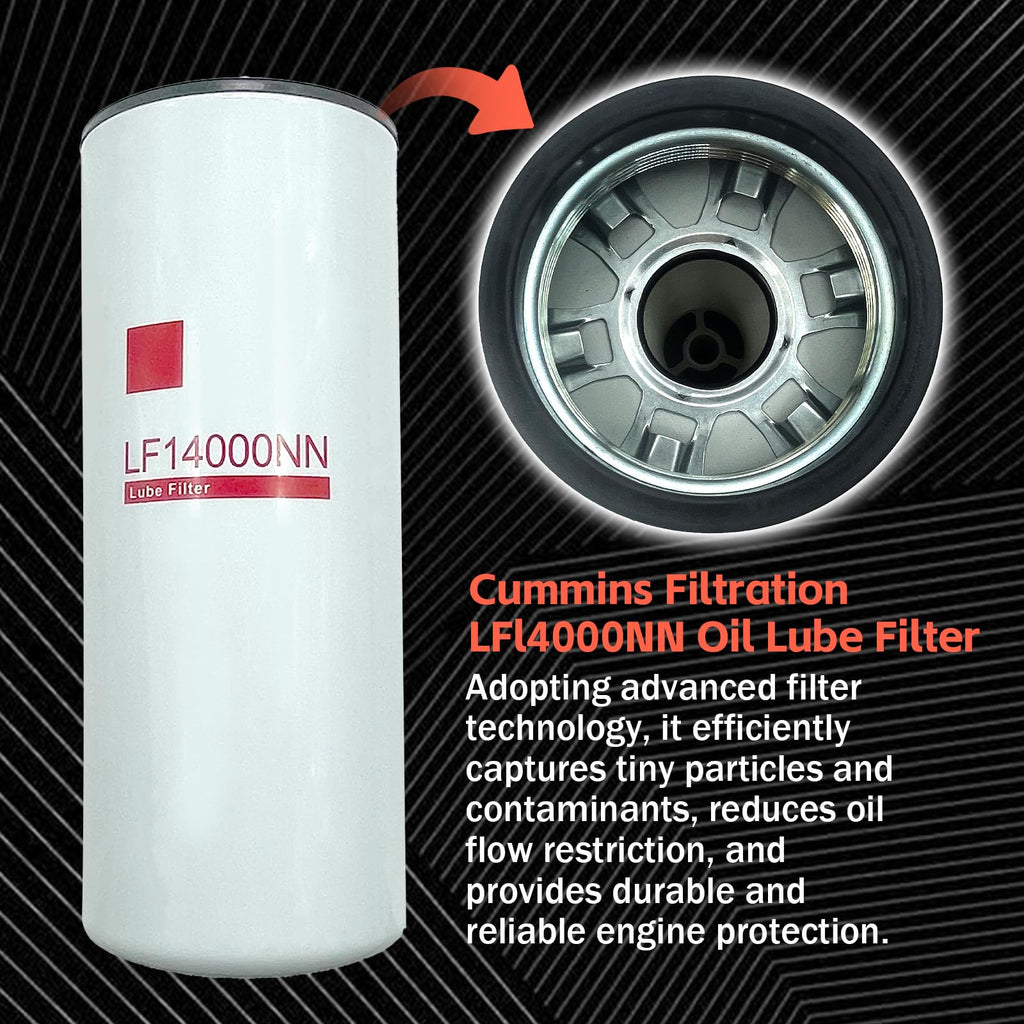 LF14000NN Lube Filter fits for Cummins ISX ISM QSX QSM QST X15 M11 Diesel