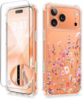 GVIEWIN for iPhone 17 Pro Max Case with Screen Protector, Upgraded [Full Camera