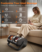 JZBRAIN Pro Foot Massager for Plantar Fasciitis & Neuropathy Relief with