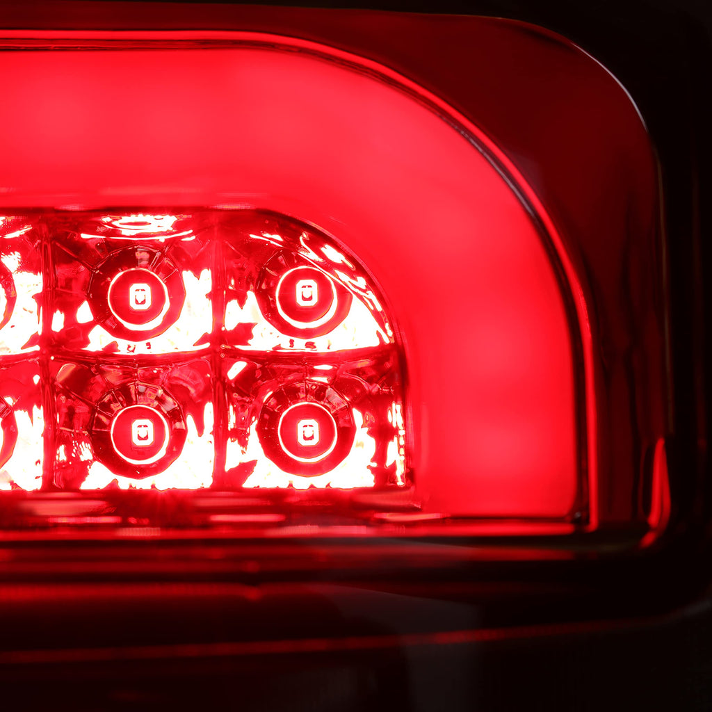 HECASA Tail Light Brake Lamp Set Ford 1990-1997 Rear Replacement Lights