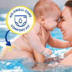 36 Count Pampers Swim Diapers - Splashers - Size 4, Gap-Free Disposable Baby