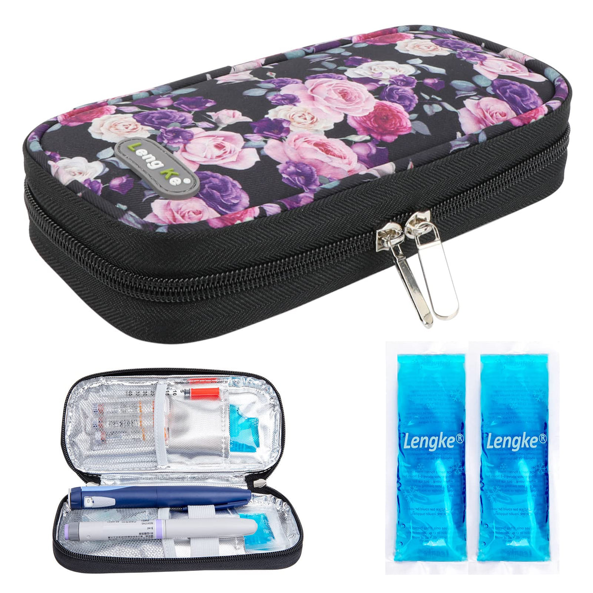 YOUSHARES Insulin Cooler Travel Case - (Missing ice packs) TSA Approved for