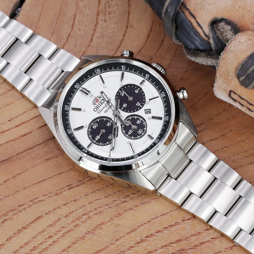 MiLTAT 22mm Super-O Watch Band compatible with Orient Mako II Ray II 316L