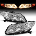 Headlights Assembly for 2012-2015 Honda Civic 4Dr Sedan | 2012-2013 Honda Civic