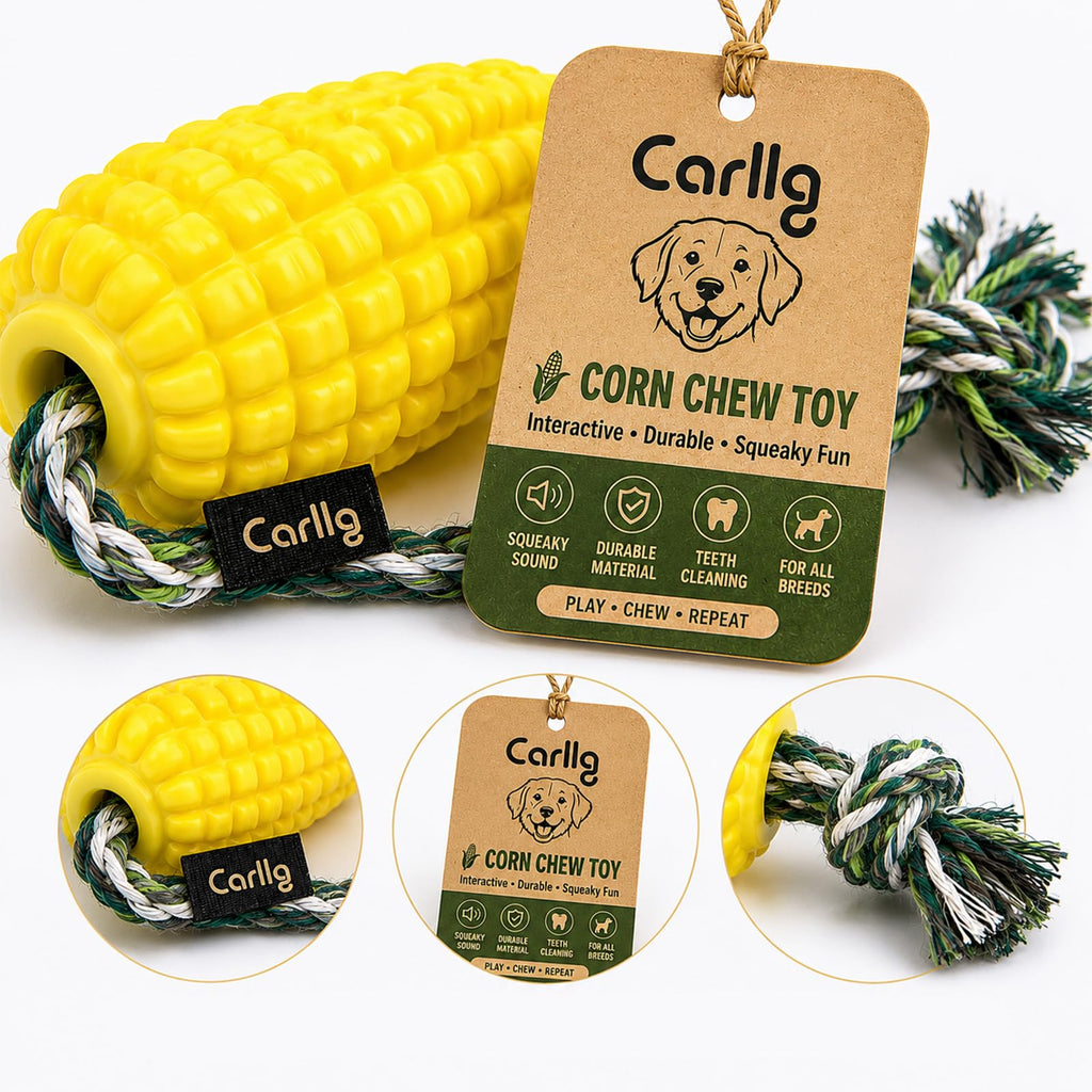 Carllg Dog Chew Toys for Aggressive Chewers, Indestructible Tough Durable