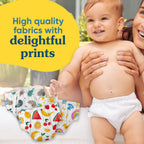 Charlie Banana Reusable Swim Diaper, XS Washable, with Easy On and Off Snaps for
