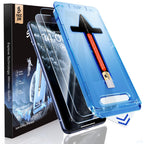 MAGIC JOHN 2 Pack Tempered Glass Screen Protector for iPhone 11 Pro/X/XS, Auto