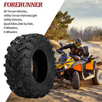 FORERUNNER 25x10-12 ATV Tires, MARS-B 6PR All Terrain 25x10x12 ATV UTV Trail