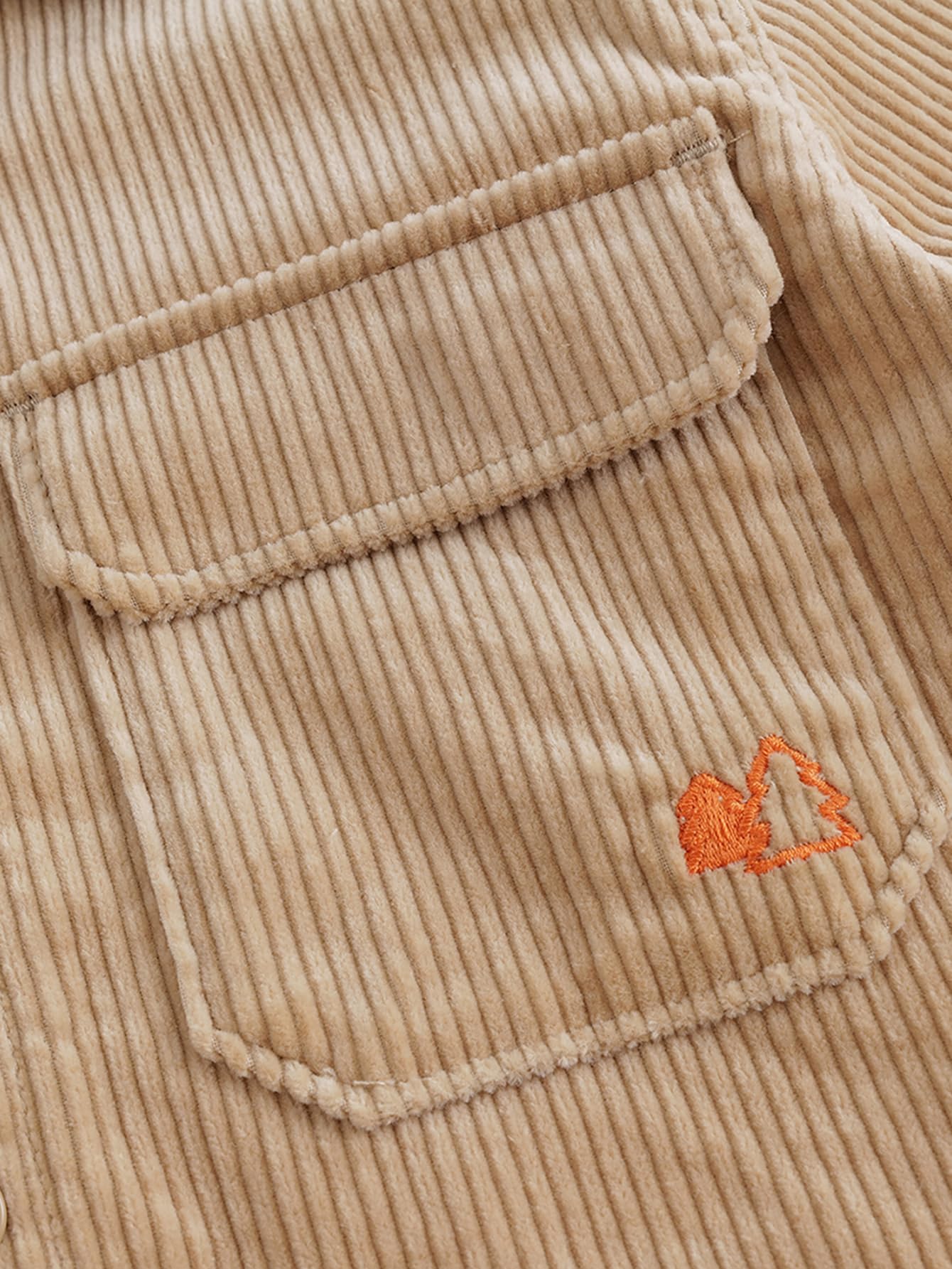 marc & janie Boys Outdoor Corduroy Shirt Cotton Button Down Shirt Loose Soft