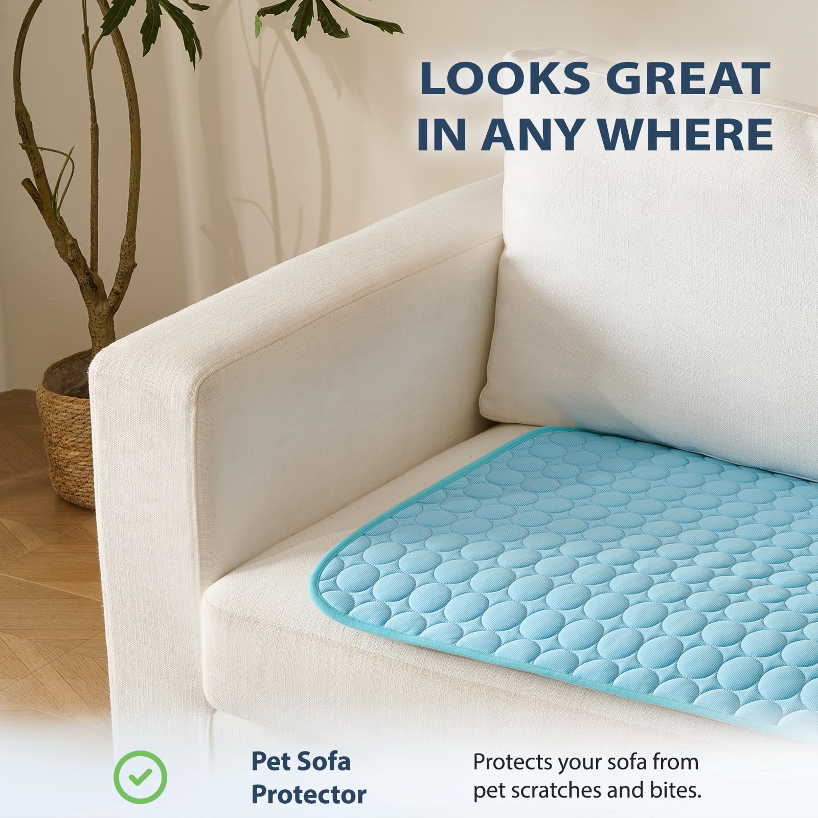 MICROCOSMOS Summer Cooling Mat & Sleeping Pad- Water Absorption Top, Materials