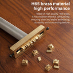WUTA Brass Stamping Tools Flexible Letters Numbers Alphabets Symbols Characters