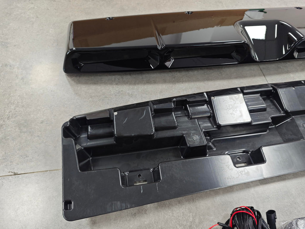 Ford Ranger T9 P703 Roof LED Light Bar DRL Gloss Black Cold White 2023-2025