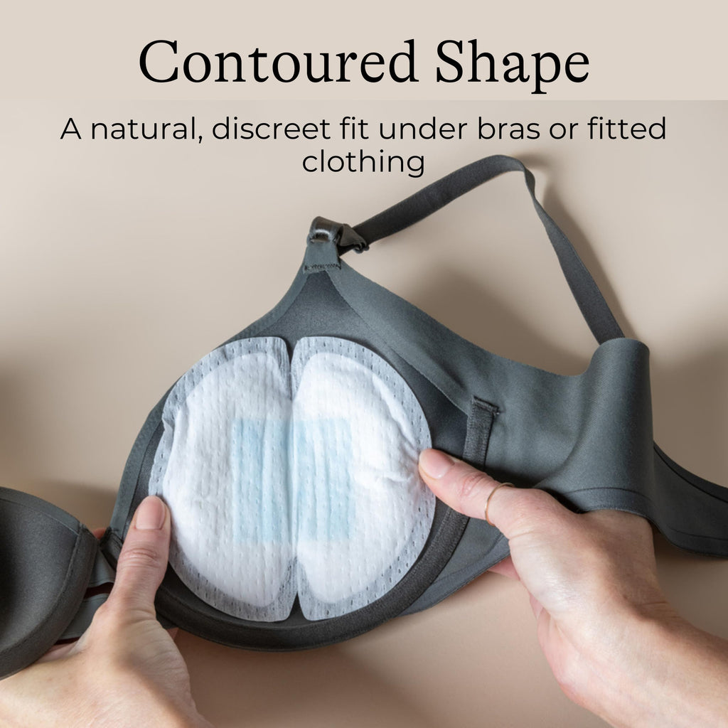 Lansinoh Stay Dry Disposable Nursing Pads, Soft and Super Absorbent Breast Pads,