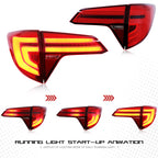 inginuity time LED Tail Lights For Honda HR-V 2016-2021 With Start Up Animation