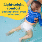 Charlie Banana Reusable Swim Diaper, XS Washable, with Easy On and Off Snaps for