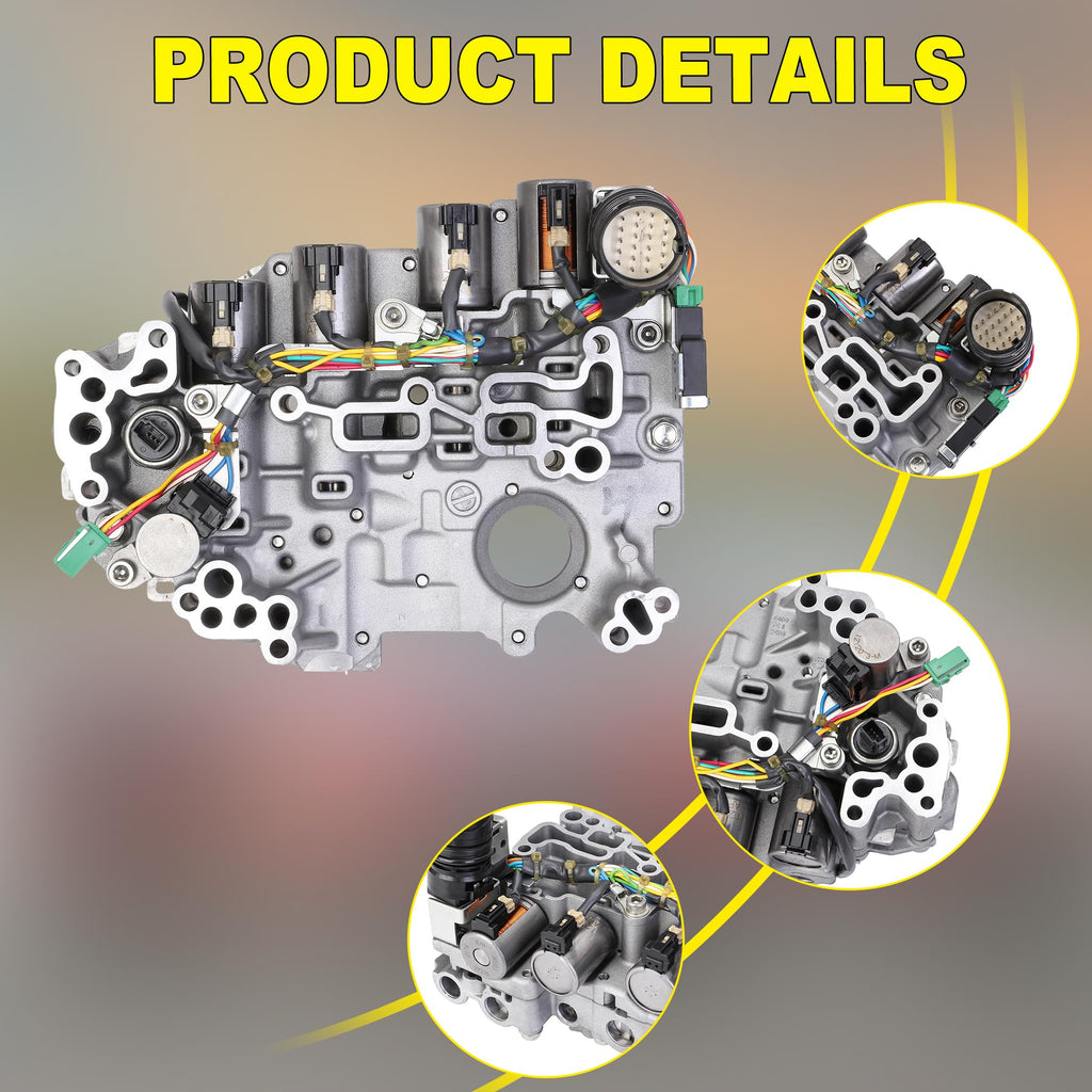 JF015E Transmission Valve Body W/Solenoids Updated 2012up