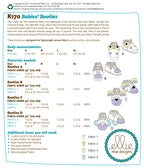 KWIK-SEW PATTERNS K0170 Babies Booties
