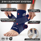 Sleeve Stars Ankle Brace for Women & Men, Ankle Wrap for Sprain, Compression