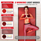 Red Light Therapy for Body, 660nm 850nm Infrared Light Therapy Pad, Wearable