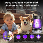 Upgraded Electric Fly Zapper,3 in 1 Bug Zapper Outdoor & Indoor, Electric