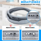 Upgraded MDS47123602 WM3670HWA MDS47123601 Washer Door Boot Seal Gasket fit for