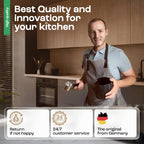 homeffect Knock Box for Coffee Grounds - Innovative Barista Accessory with