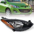 Huray Halogen Headlight Assembly for Mazda 2 2011 2012 2013 2014 RH Projector