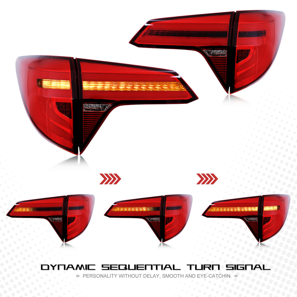 inginuity time LED Tail Lights For Honda HR-V 2016-2021 With Start Up Animation