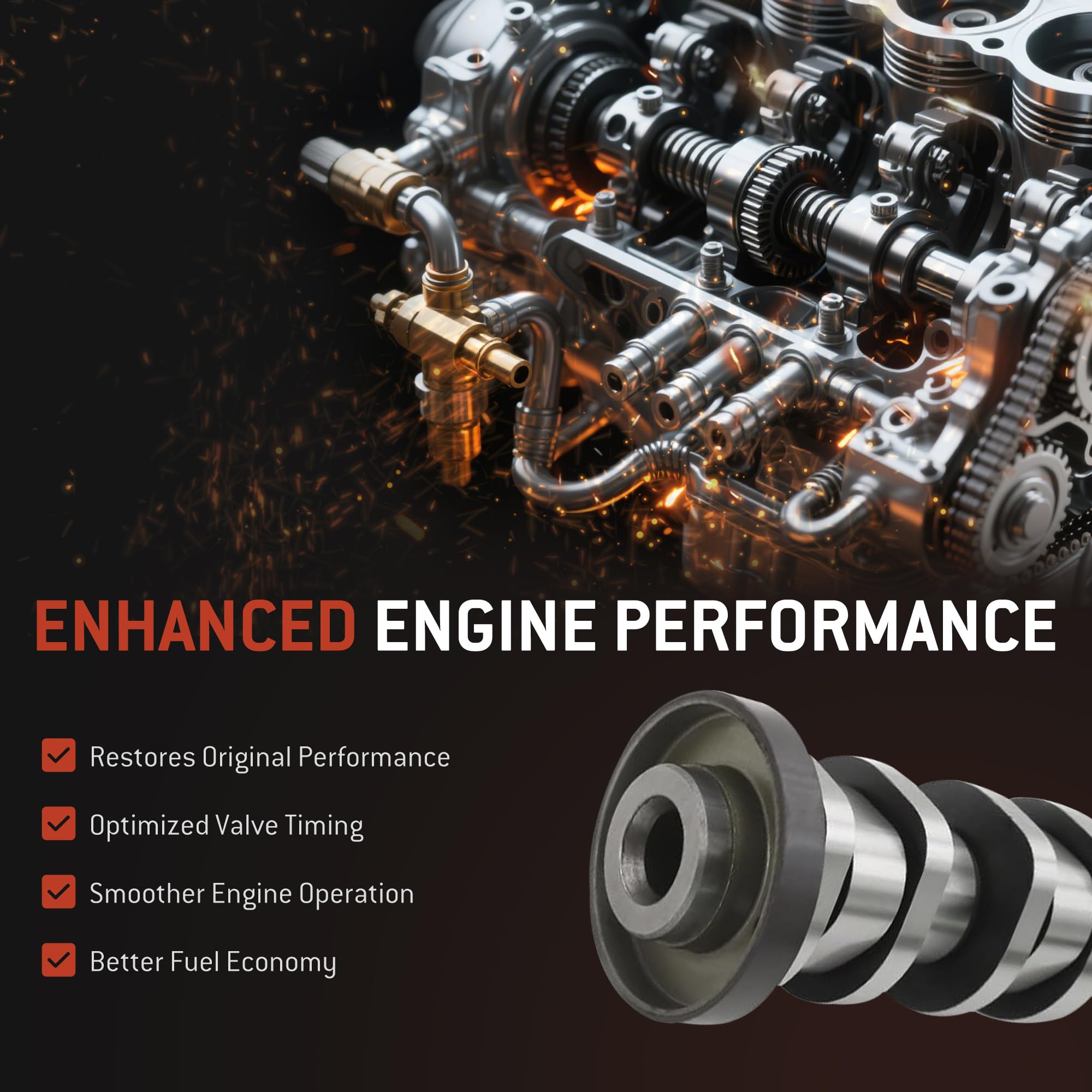 Right Side Intake Camshaft 5047913AD 3.6L V6 Jeep Chrysler Dodge Ram 2016-2024