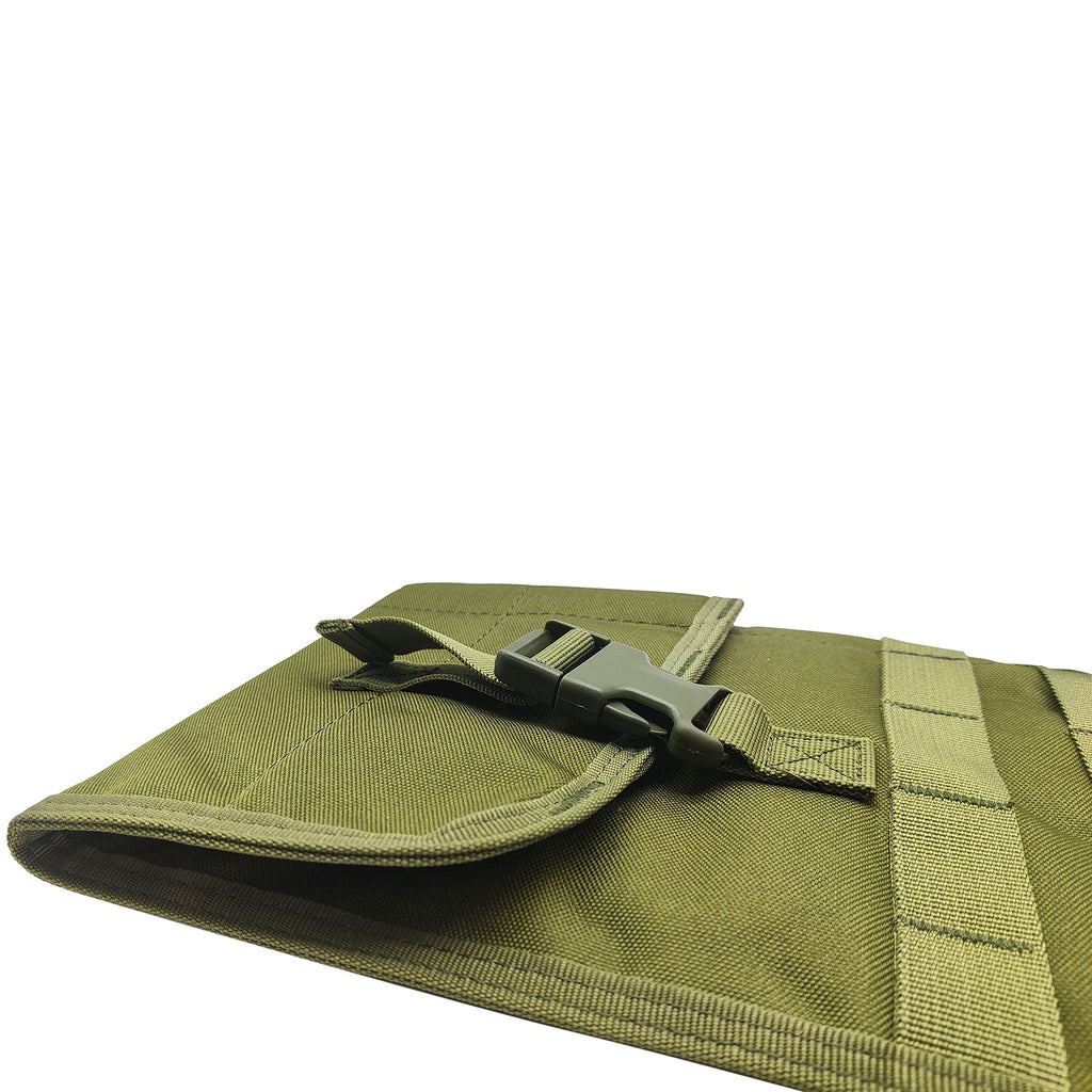 Silfrae Tactical Shotgun Rifle Scabbard Bag Shoulder Bag (DarkGreen1)