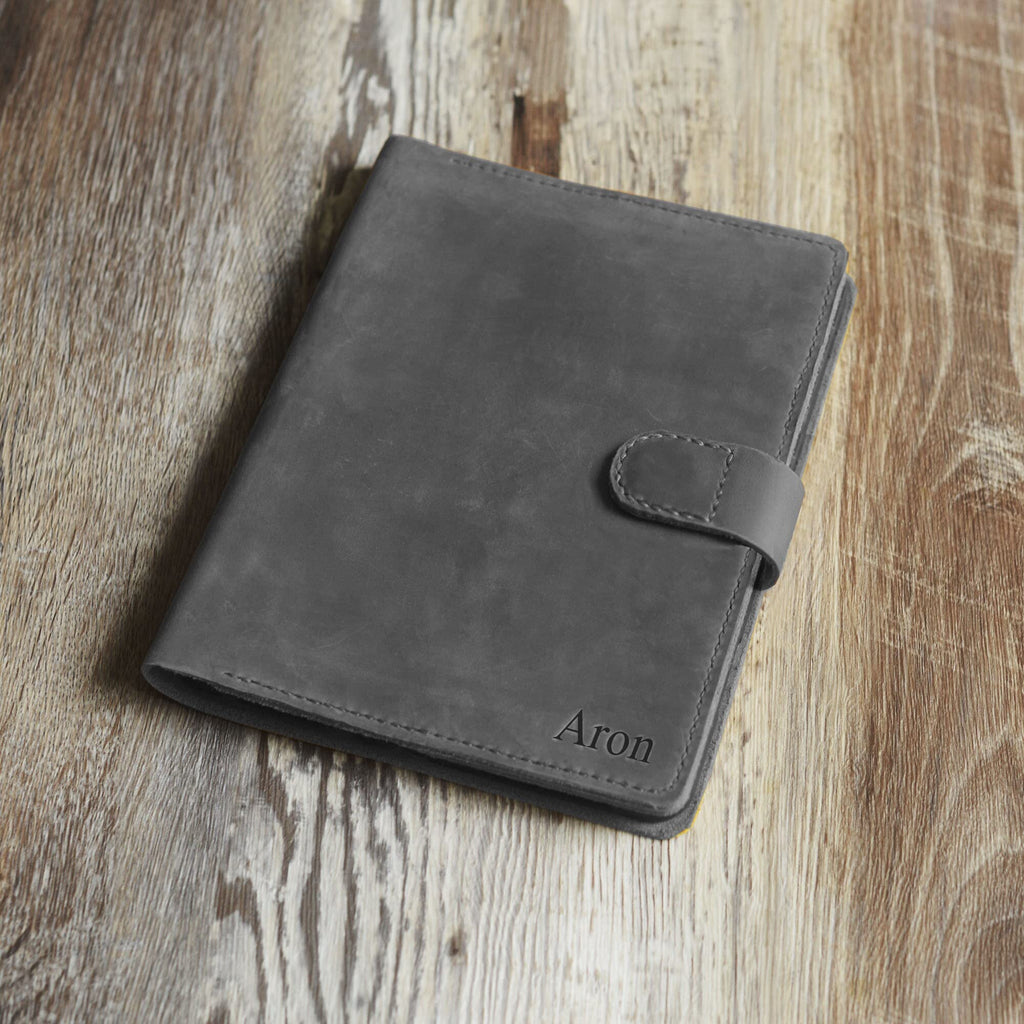 Personalized leather magnetic ipad pro 12.9 case, leather ipad air 5th