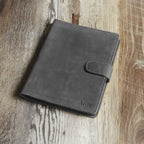 Personalized leather magnetic ipad pro 12.9 case, leather ipad air 5th