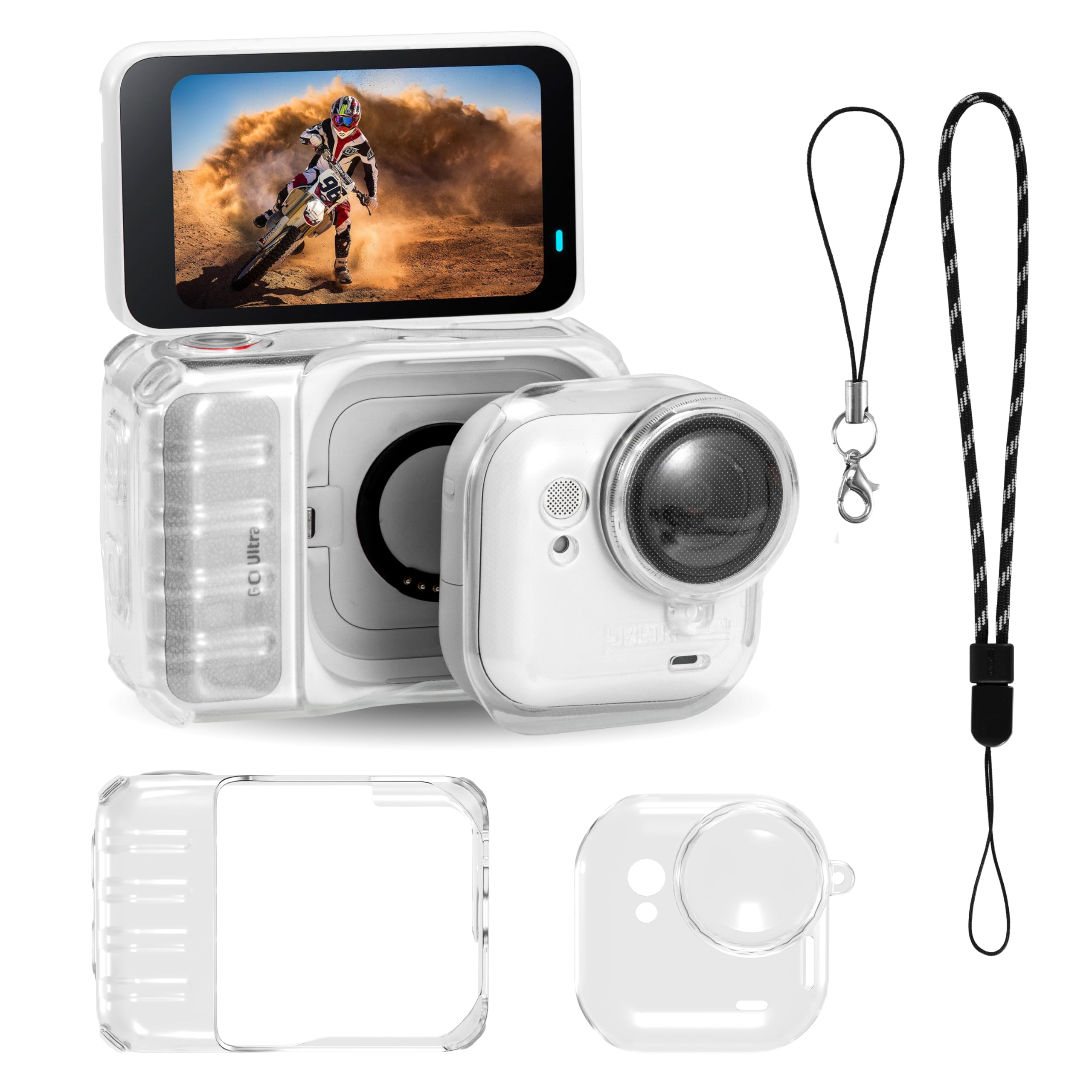 STARTRC VCR Protective Cover Case for Insta 360 Go Ultra Accessories Shockproof