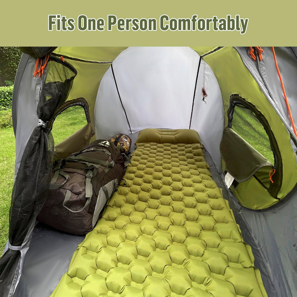 Night Cat Pop-up Camping Tent: 1 Person Tent Waterproof Instant Easy Setup