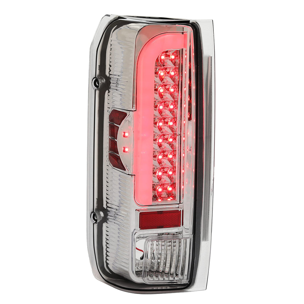 HECASA Tail Light Brake Lamp Set Ford 1990-1997 Rear Replacement Lights