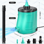 Elefor Massage Gun Deep Tissue,PercussioAir Mattress Pump for Balloons Pool