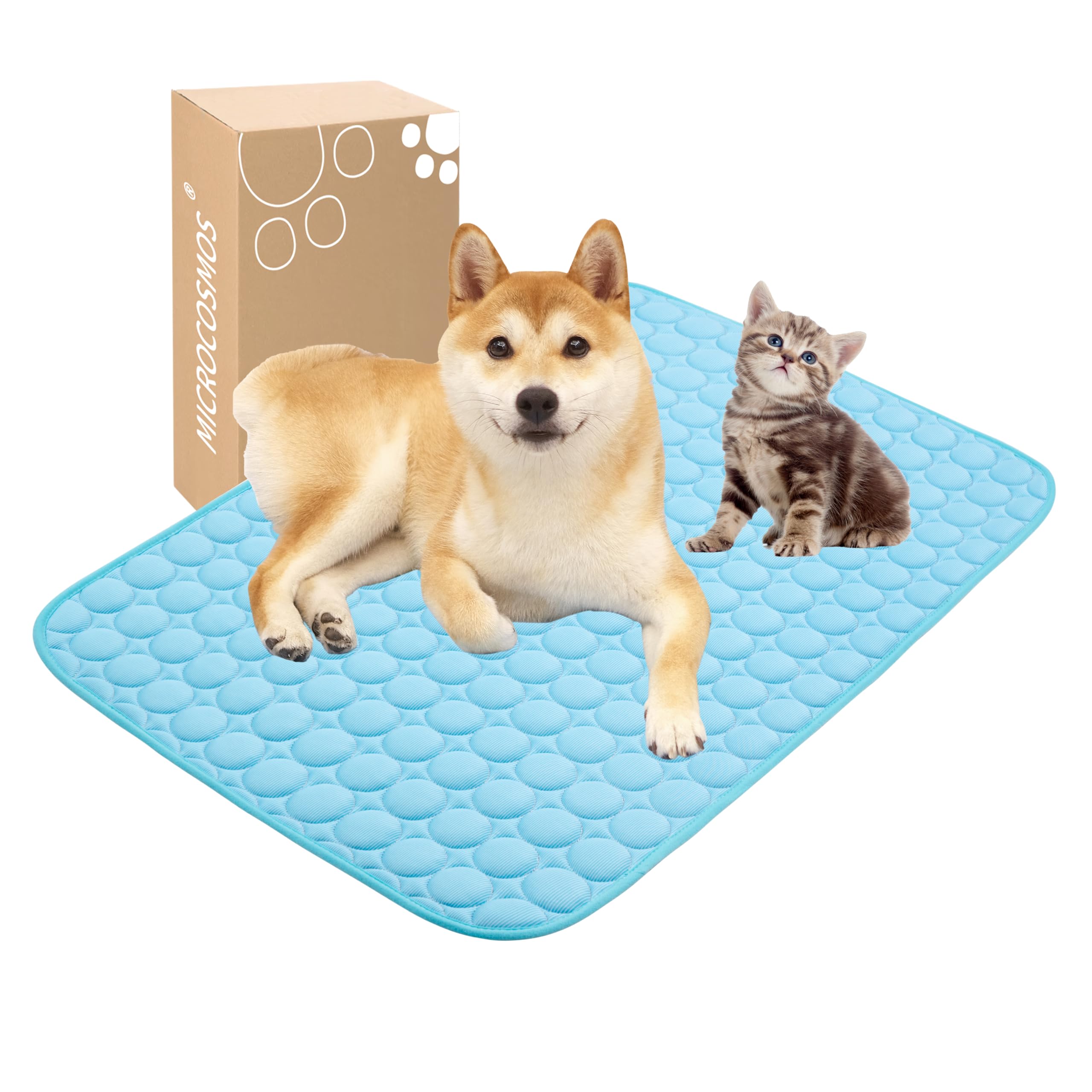 MICROCOSMOS Summer Cooling Mat & Sleeping Pad- Water Absorption Top, Materials