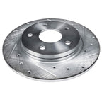 Detroit Axle - REAR Brake Kit for 2012-2018 Ford Focus Drilled & Slotted Disc