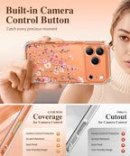 GVIEWIN for iPhone 17 Pro Max Case with Screen Protector, Upgraded [Full Camera