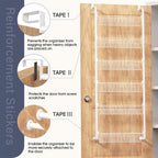 Goovilla Over The Door Pantry Organizer, 6-Tier Pantry Organization and Storage,