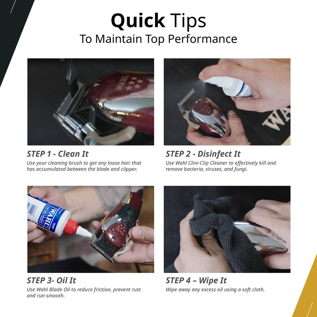 Wahl Professional Cordless Barber Combo, Magic Clip & Detailer Li, Lithium-Ion