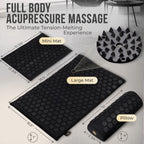 Dakini Acupressure Mat & Pillow Set w Mini Pad Full Body Relaxation Mat