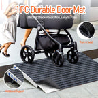 UOKRR Threshold Ramp for Wheelchairs, 1.6-4.7" Rise and 24"×36" W Platform