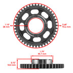 Caltric Starter Clutch Idler Gear compatible with Suzuki Gsx1300 R Gsx 1300 R Hayabusa 1999-2017