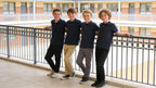 Bienzoe Boys School Uniform Pants: Kids Adjustable Waist Cotton Regular Slacks