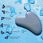 BAIMEI IcyMe Jade Face Roller & Gua Sha, Facial Beauty Skin Care Tools, Self