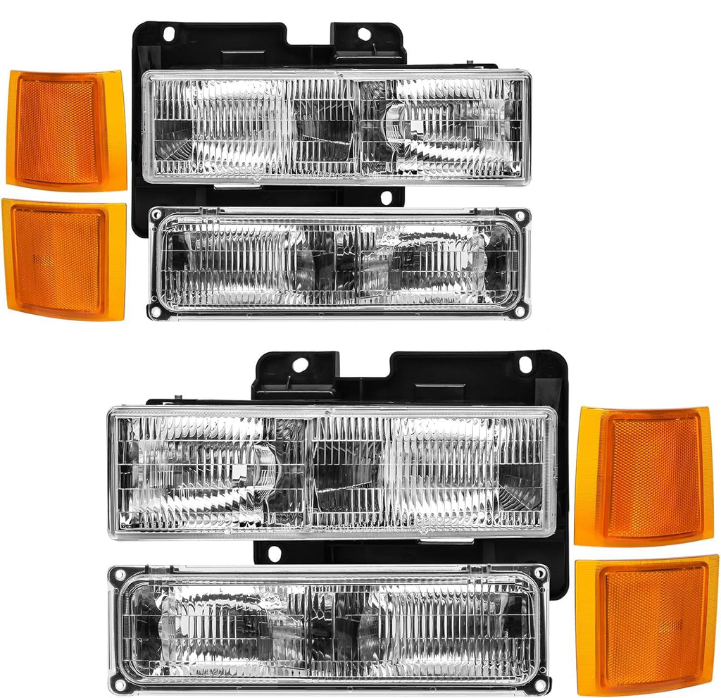 Reinko Headlight Assembly Chevy Silverado C/K 1994-1998 OBS