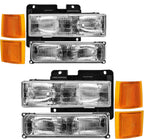 Reinko Headlight Assembly Chevy Silverado C/K 1994-1998 OBS